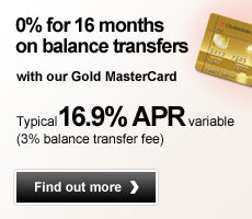 Gold MasterCard Credit Card - Credit cards from Clydesdale Bank â credit cards online - Personal Banking - Clydesdale Bank